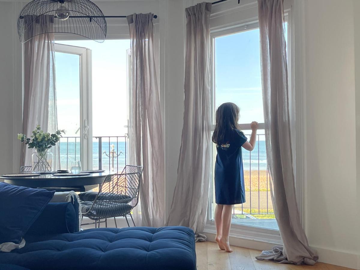 Seaview Flat With Balcony, Spacious 2 Bedroom Worthing Esterno foto